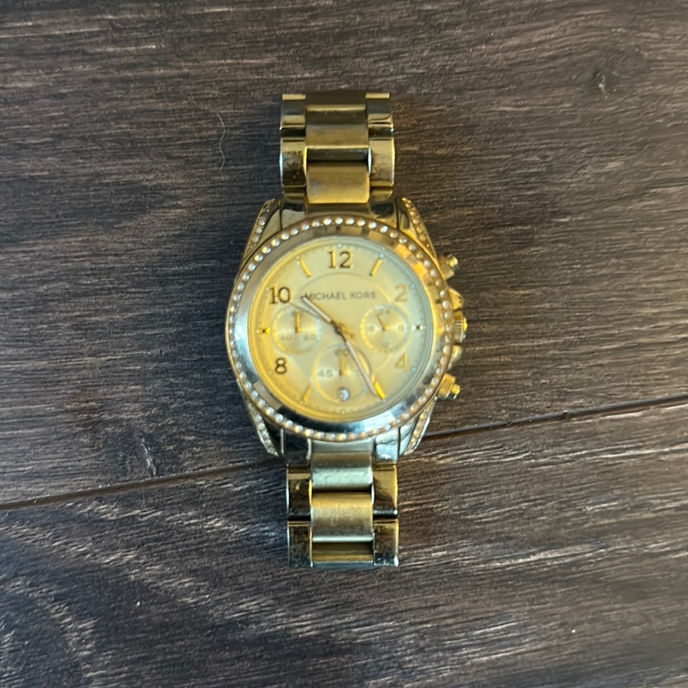 Michael Kors gold watch